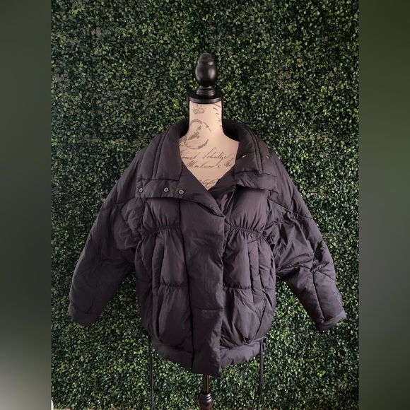 NAP Loungewear Boxy Soft Puffer Jacket - Picture 2 of 6